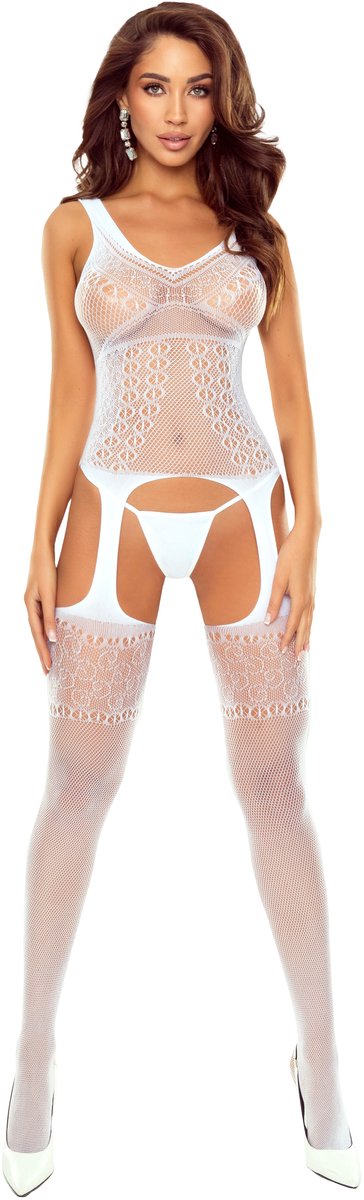 Bodystocking BS122 wit O.S.