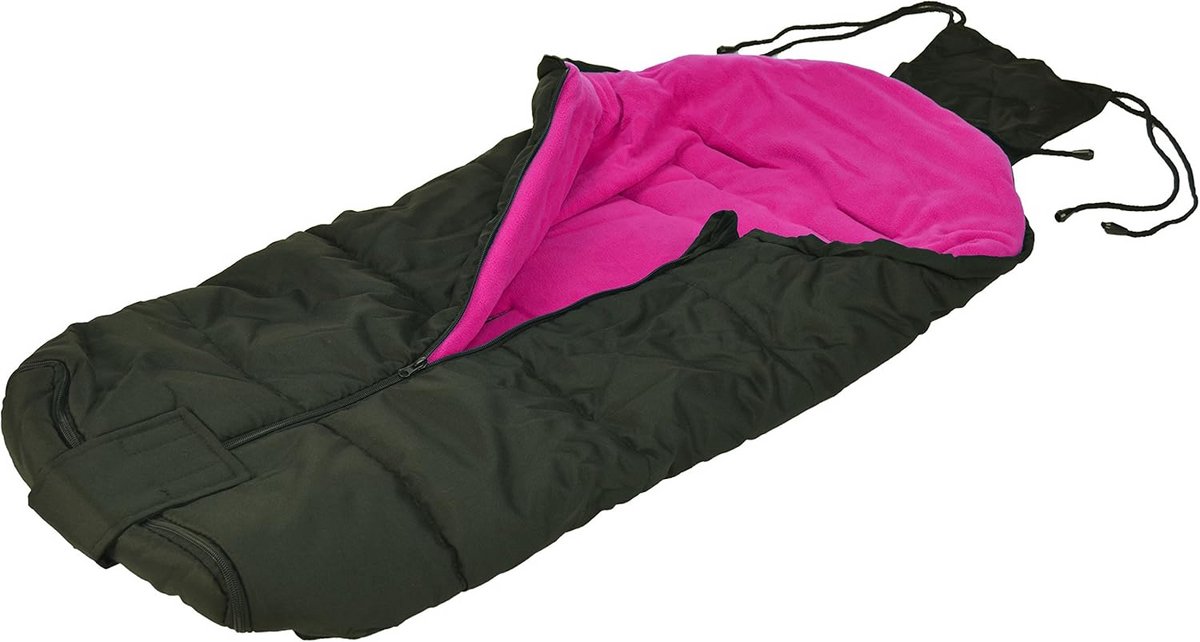Luxe voetenzak voor kinderwagen compatibel met Mothercare Nanu roze