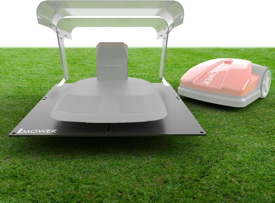 Stabiel Onderstel voor Robotmaaier Oplaadstation - Waterdicht Beschermplatform 105x98 cm — afbeelding 4