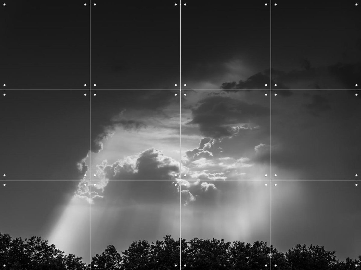 IXXI In the Cloud, Photolovers - 80 x 60 cm - Gratis ophangtool - Grote wanddecoratie en posters - Fotografie, Slaapkamer, Woonkamer, Wolken, Natuur