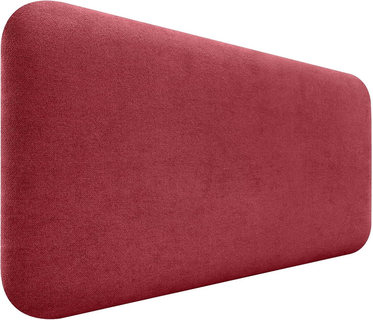 Gestoffeerd Hoofdbord Effen Afgerond - Akoestisch & Slaapkamer Wandpaneel in Diverse Kleuren