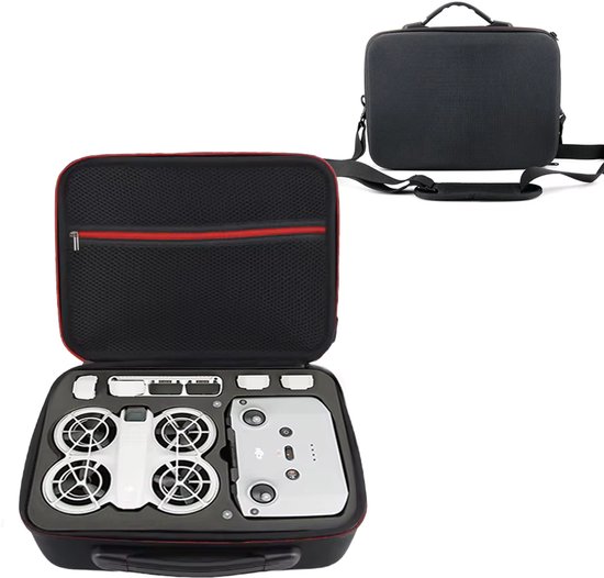 Frostcases - Drone Koffer / Case - Opbergtas - Tas - Zwart - Geschikt voor DJI NEO 1 - Optimale Bescherming