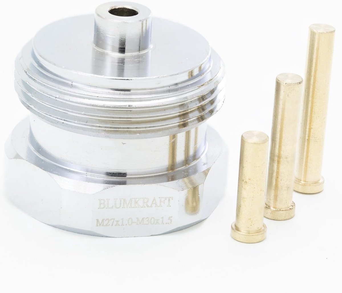 Metalen Adapter M27x1.0 Naar M30x1.5 Voor Radiatorthermostaat