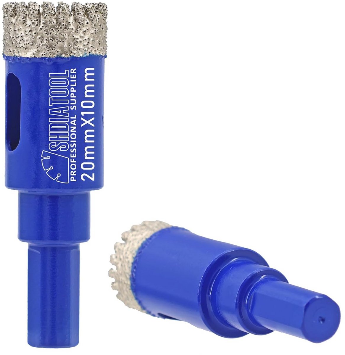 Diamantboorkroon Set voor Tegels, Keramiek en Graniet - 20mm - 2 Stuks