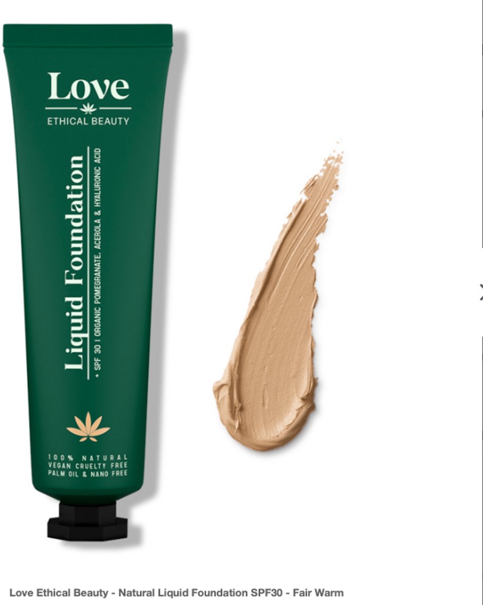 Natural Liquid Foundation SPF30 (Redelijk warm)
