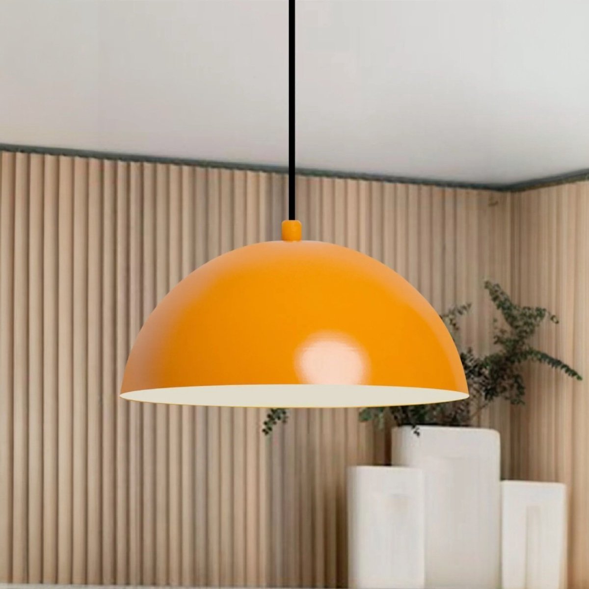 Bamyum Lipeo Hanglamp Industrieel Metaal Ø26 cm, Vintage Hanglamp, E27 Pendellamp