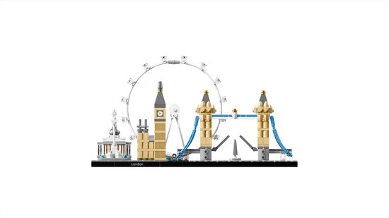 LEGO Architecture Londen Skyline Collectie Decoratie en Bouwpakket voor Volwassenen 21034