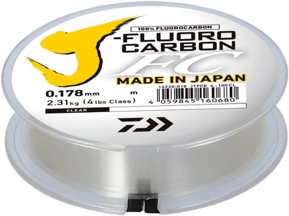 Sterke Fluorocarbon Vislijn 50m - 0.64mm Diameter