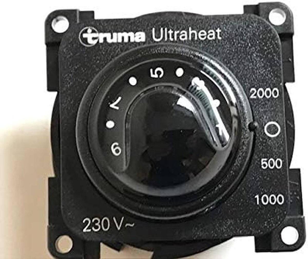 Zwart Bedieningspaneel voor Ultraheat Verwarming