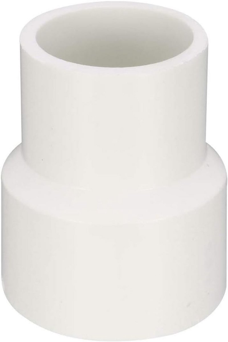 5 Stuks PVC Reducerende Koppeling 32mm naar 25mm - DWV Riool en Waterleiding Adapter Wit