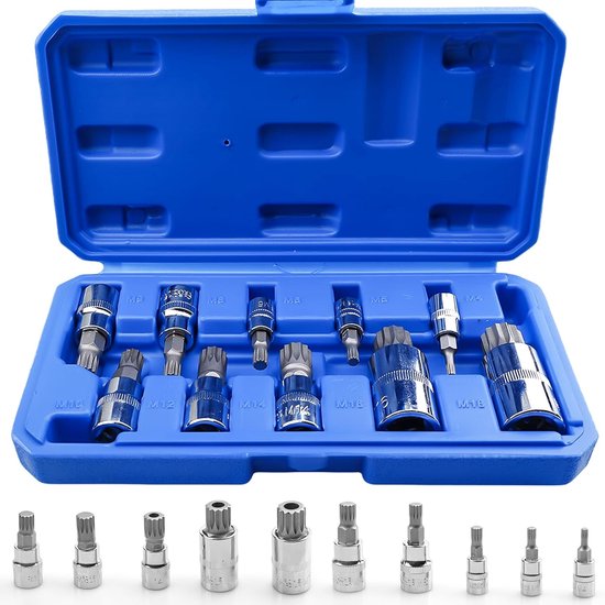 Multi-Tooth Socket Wrench Set - RVS 10 Piece Socket Wrench Set - Socket ...