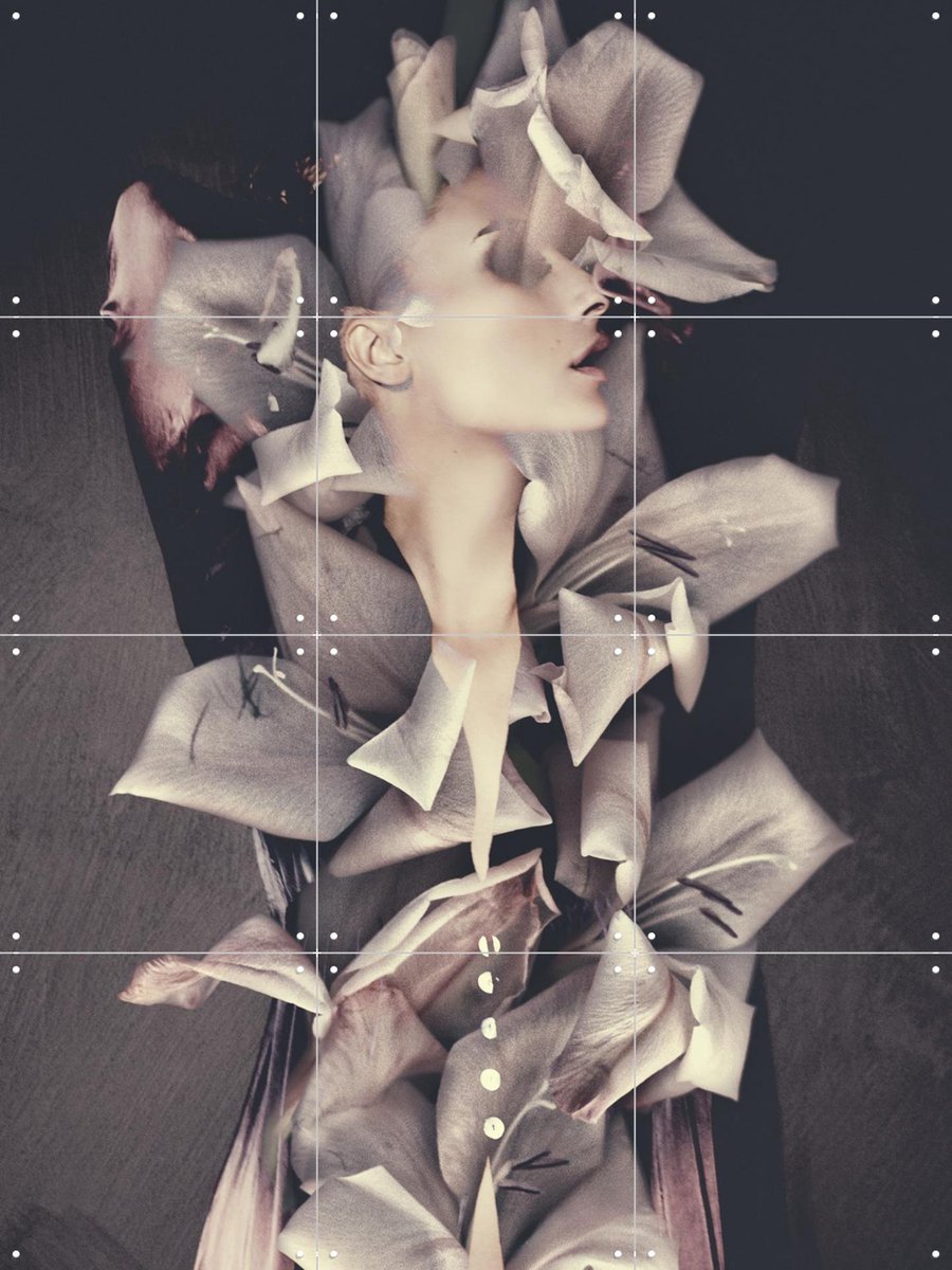 IXXI Amazon, STUDIO HANNAH LEMHOLT - 60 x 80 cm - Gratis ophangtool - Grote wanddecoratie en posters - Surrealisme, Fotografie, Gemengde Technieken