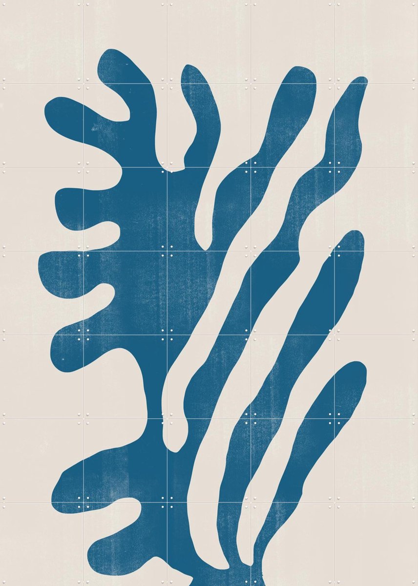IXXI Abstract Plant No.2, The Miuus Studio & Various - 100 x 140 cm - Gratis ophangtool - Grote wanddecoratie en posters - Abstract, Illustraties