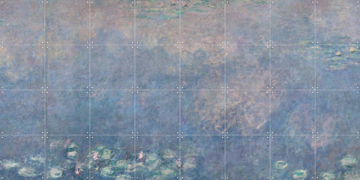 IXXI The two Willows detail I, Claude Monet & Musée de l'Orangerie - 160 x 80 cm - Gratis ophangtool - Grote wanddecoratie en posters - Klassiek