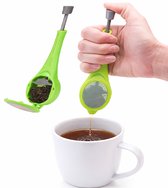 Buntfink Teainfuser Thee-ei van roestvrij staal, theezeef voor theepot, theezeef voor kop, zeer fijn voor losse theezakjes voor losse thee