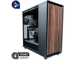 Fractal Design North Gaming PC - AMD Ryzen 7 9800X3D - NVIDIA RTX 5070 - 32 GB RAM - 1 TB SSD - WiFi - BT