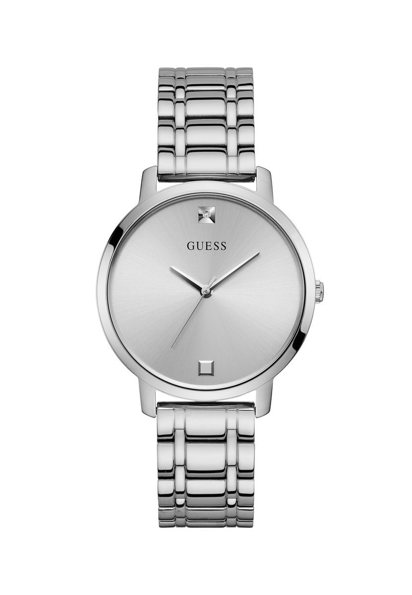 Guess Nova Quartz Analoog Horloge Zilverkleurig Case: 100% Stainless Steel | Armband: 100% Stainless Steel 40 mm U1313L1, U1313L3