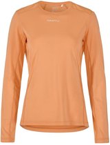 CRAFT ADV ESSENCE LS TEE 2 W Dames Sportshirt - FLINT