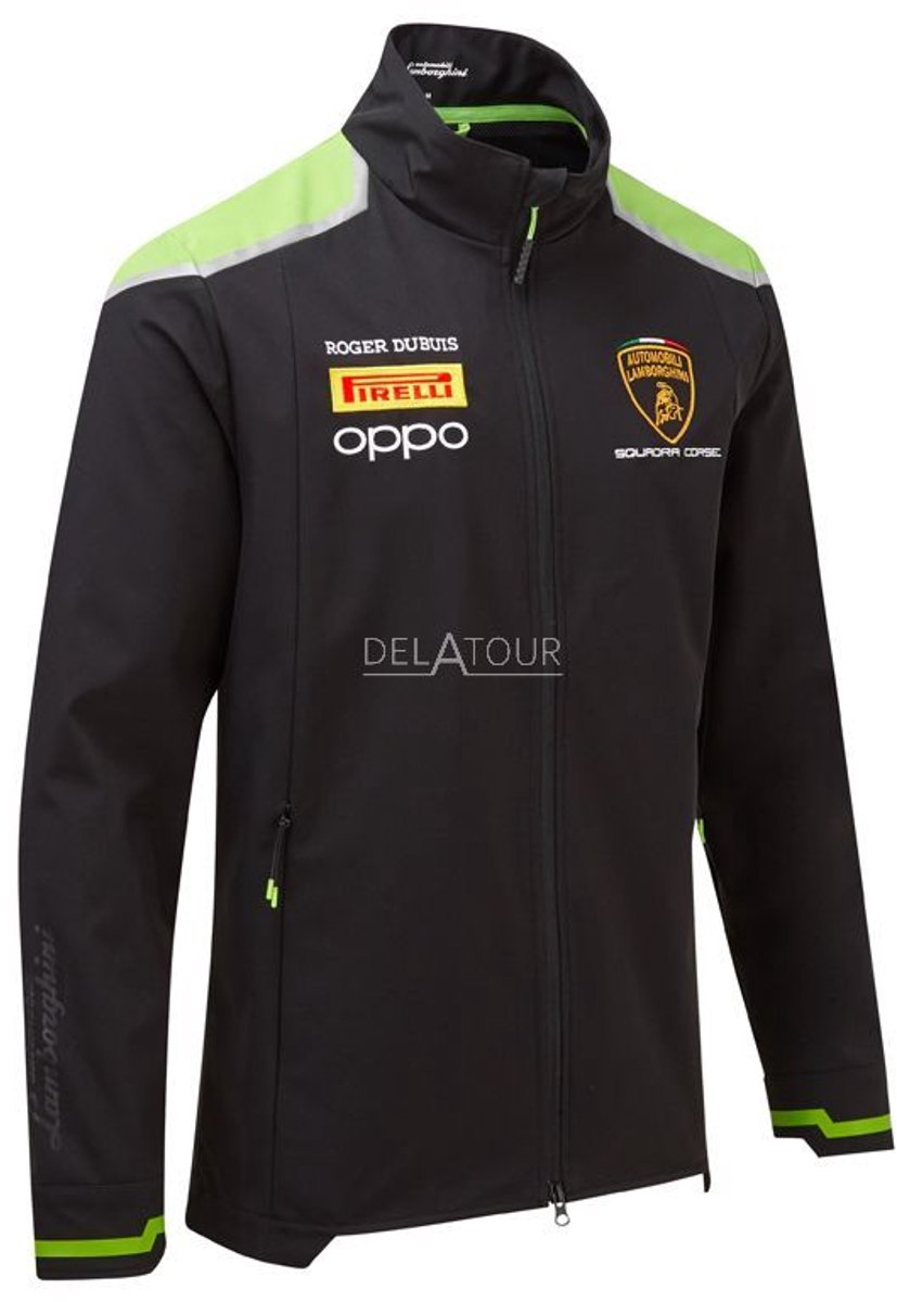 Lamborghini Squadra Corse Men Softshell Jacket Small