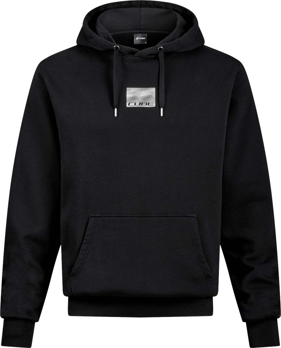 CUBE ORGANIC HOODIE GRID BLACK XL
