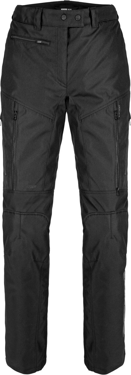 Spidi Traveler 3 Dames Zwart Motorbroek - Broek