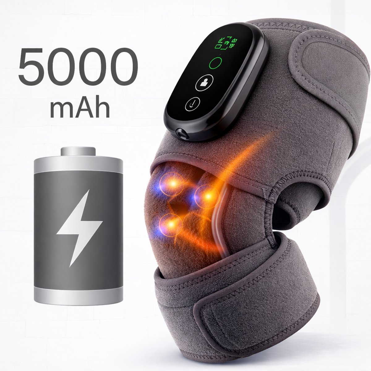 Nifkos Knie Massage Apparaat - 3-in-1 draadloos massager thumbnail 6