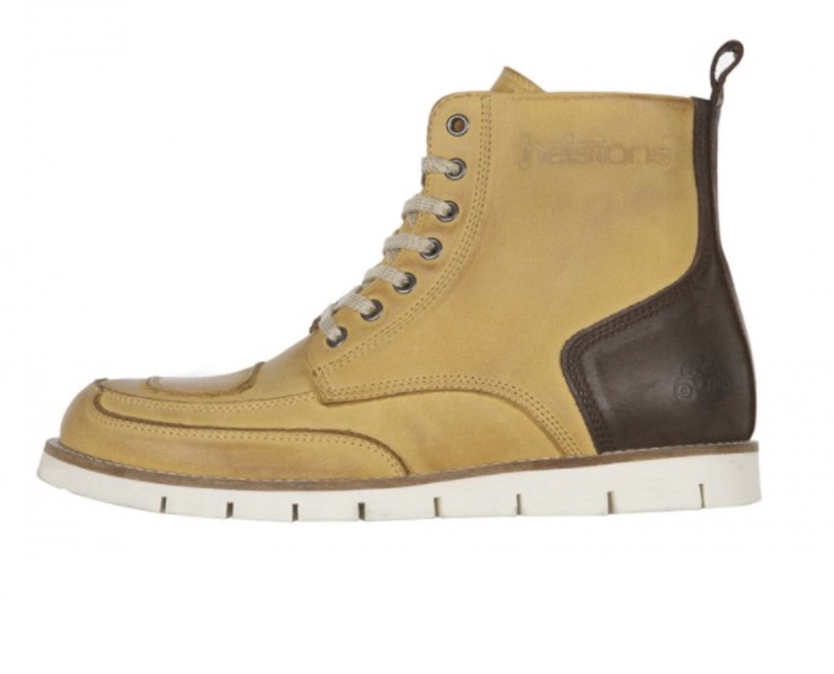 Helstons Liberty Leather Aniline Ciré Peach Wax - Laars