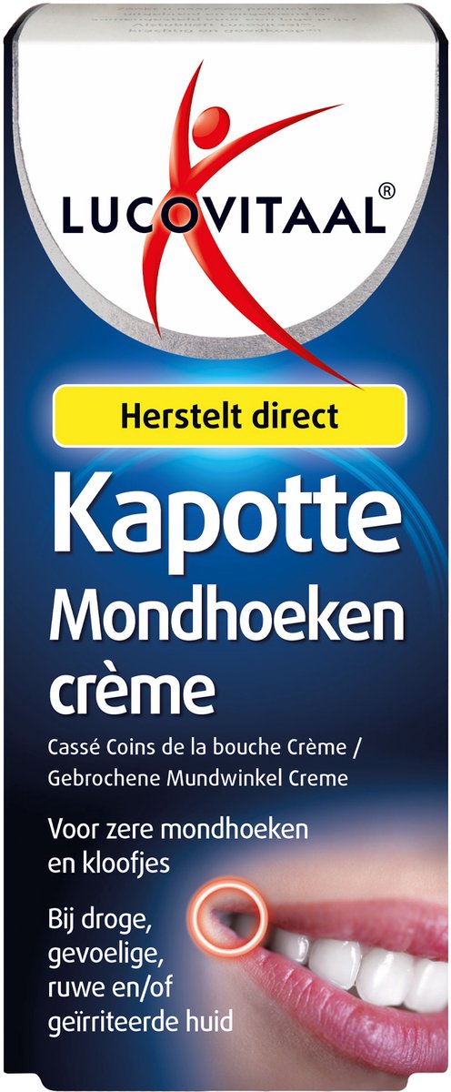 Bol.com Lucovitaal - Kapotte Mondhoeken Crème - Lippenbalsem aanbieding
