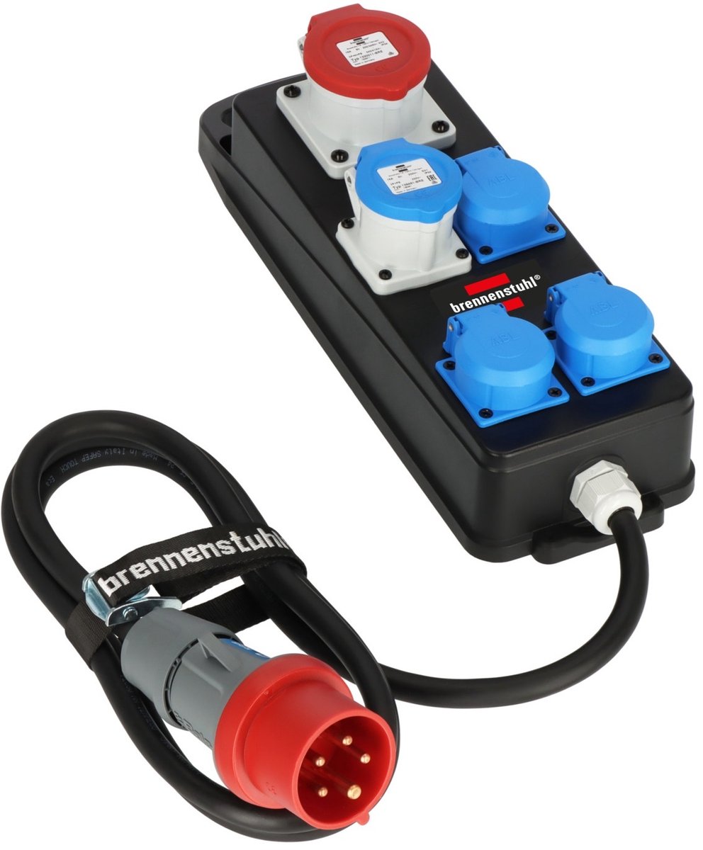 Brennenstuhl 1151480020 CEE-stroomverdeler 400 V 16 A