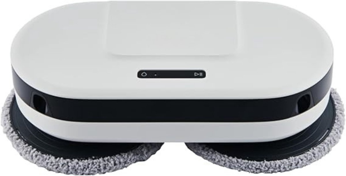 Aura® Dweilrobot - Dweil robot - Wit - 17cm x 33cm x 9cm
