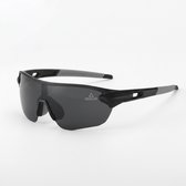 Delta Fit Hardloop Zonnebril – UV-bescherming – Zwart met zwarte Glazen – Inclusief Case
