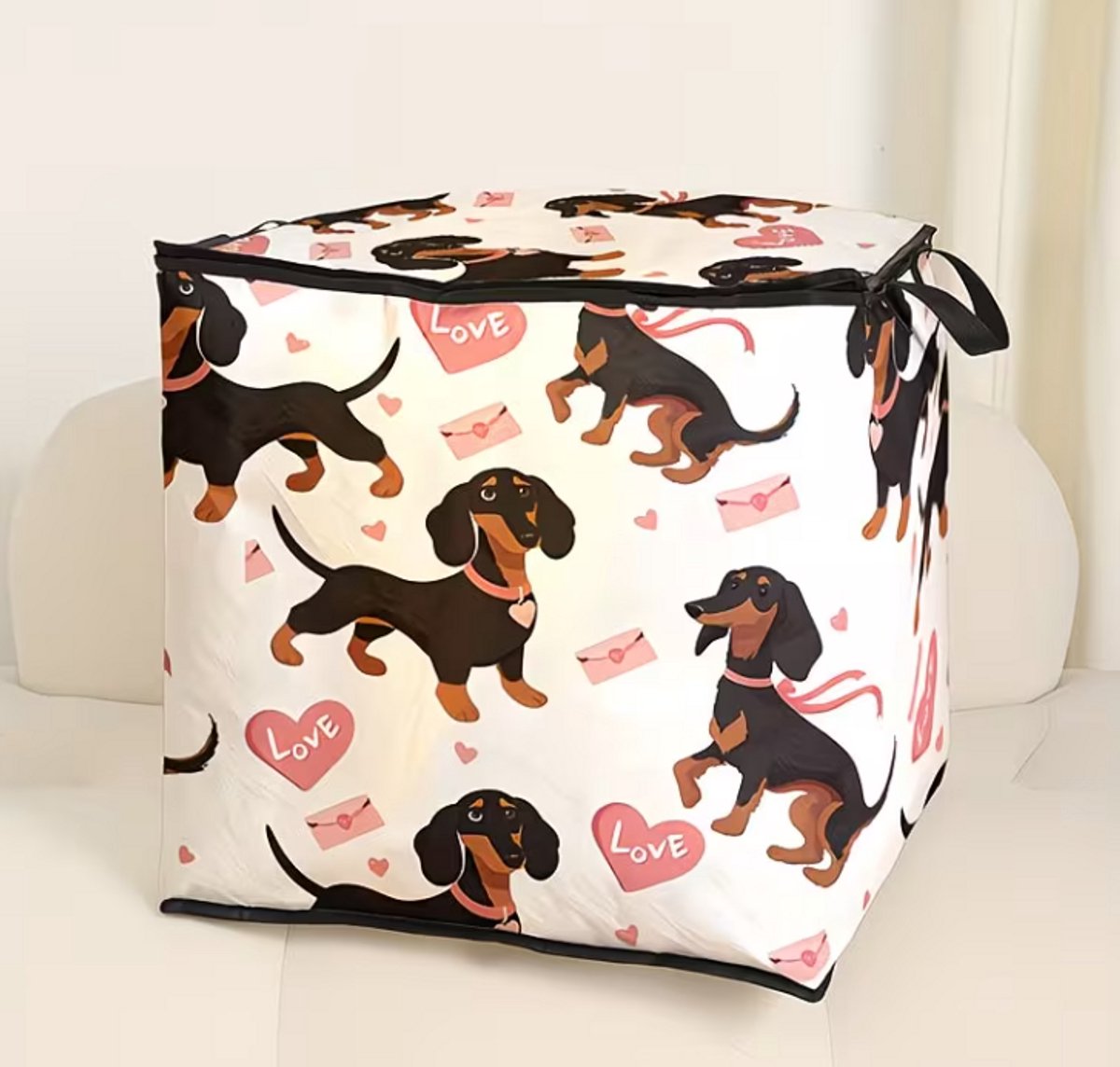 Opbergtas franse bull 50 x 37 x 50 cm