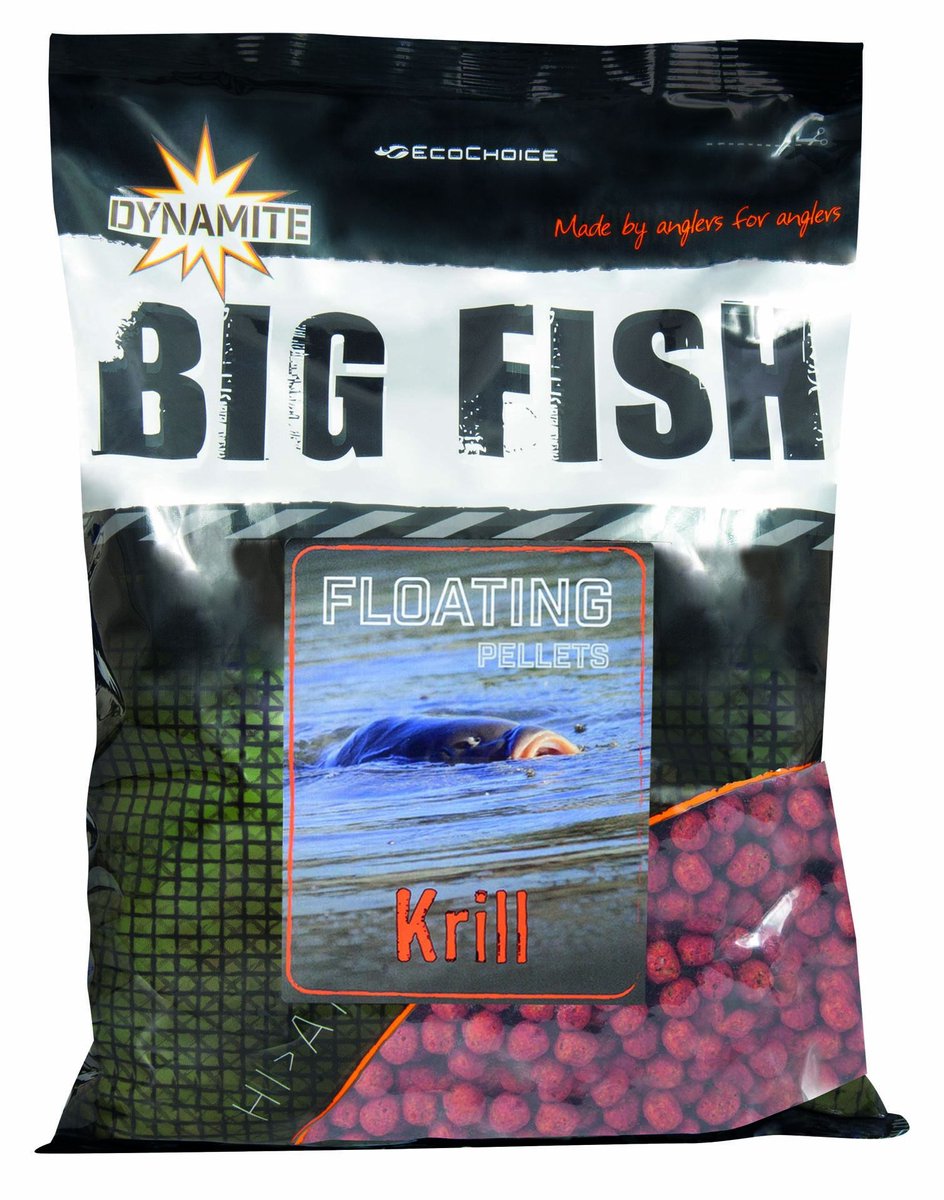 Dynamite Baits Big Fish Floating Durable Pellets | 1.1kg Krill