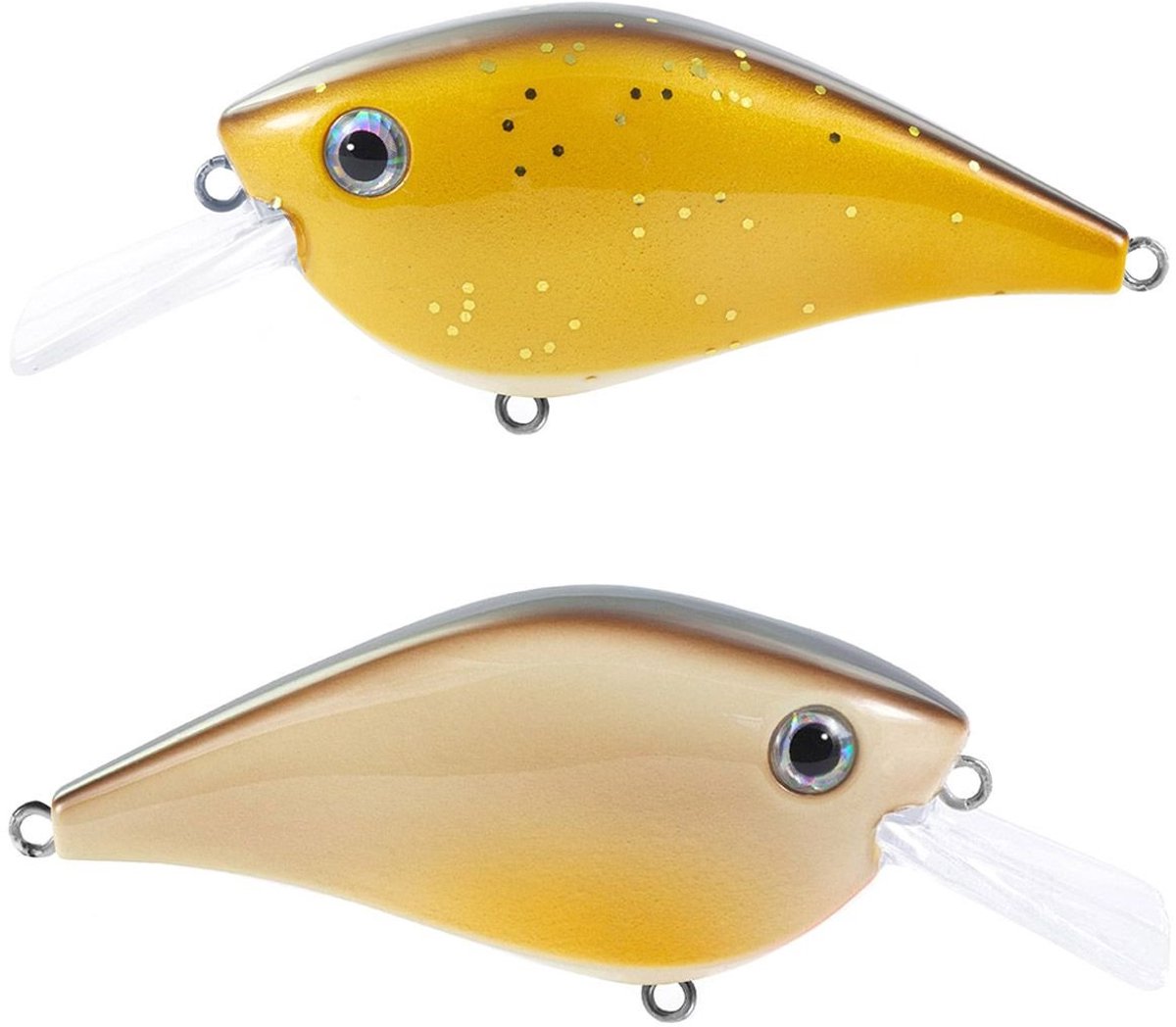 River7 The Dude Two Tone Crankbait Brown Olive 6.5cm Brown Olive