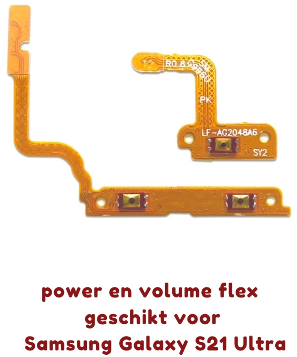 Power en volume flexkabel voor Samsung Galaxy S21 Ultra