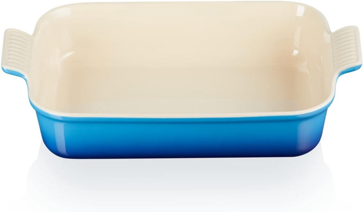 Rechthoekige Ovenschaal Aardewerk 32 cm voor Lasagne en Gratins