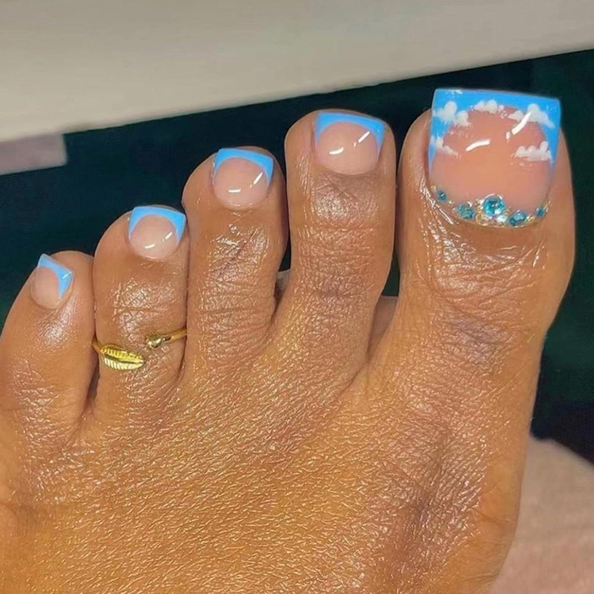 Kunstteennagels - 24 stuks, volledige cover, doe-het-zelf en manicure, nagelkunst-concept