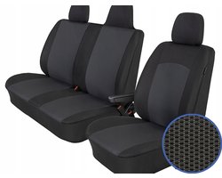 Citroen Berlingo III vanaf 2018 VAN - Autostoelhoezen - 3-zits (2+1) - Maatwerk - Jacquard T06