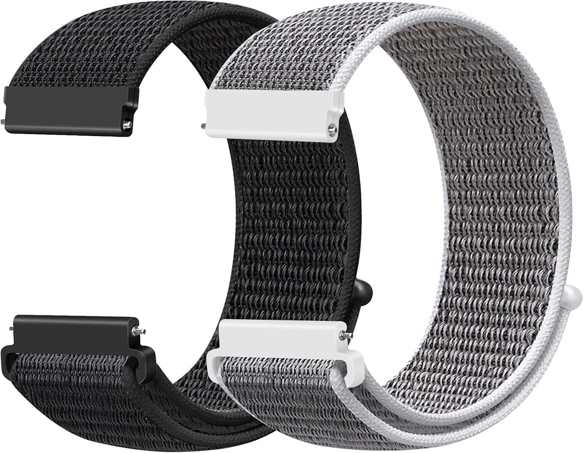 Comfortabele Horlogeband 18mm 19mm 20mm 22mm Snelwisselsluiting voor Heren en Dames