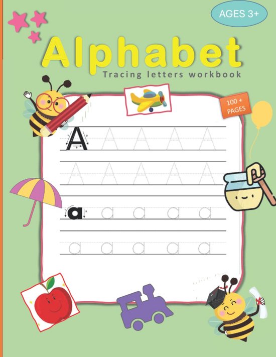 ABC Schrijfboek Werkboek Letters Oefenen voor Kleuters en Peuters | bol