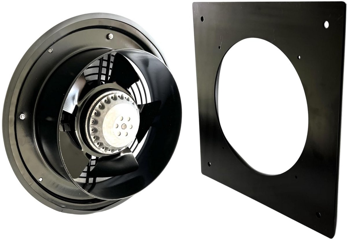 Axiale Wandventilator 200mm Krachtige Afzuiging voor Ventilatie