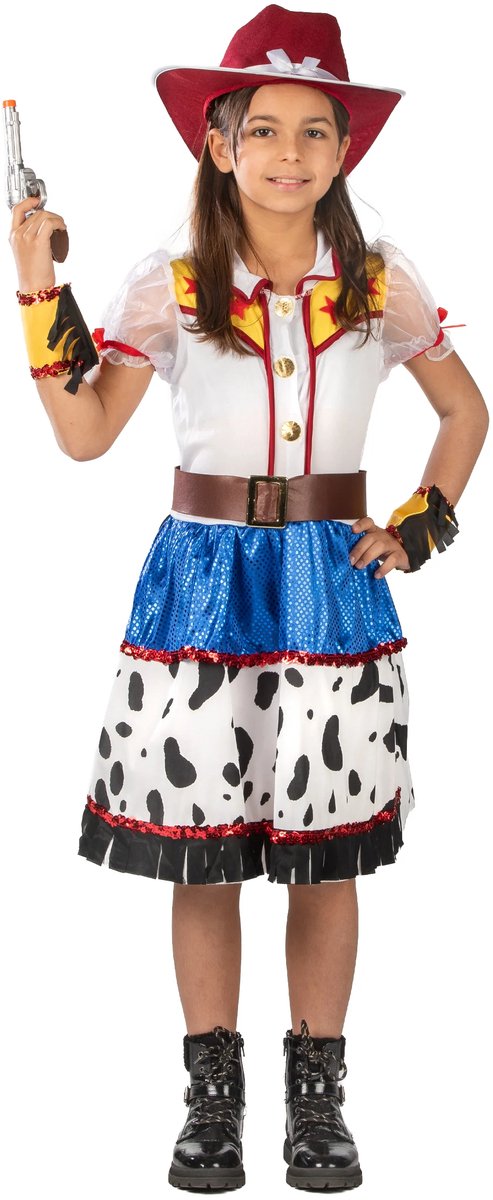 Vegaoo - Cartoon cowgirl kostuum voor meisjes