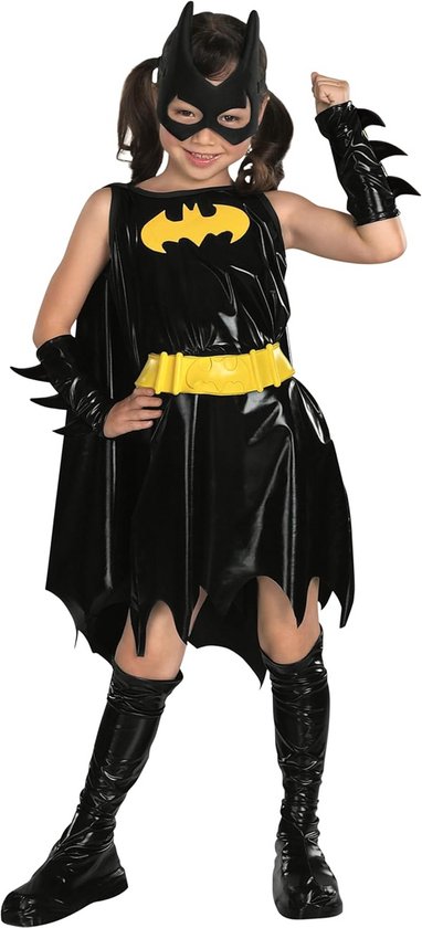 Luxe Batgirl Kostuum voor Volwassenen met Cape en Masker