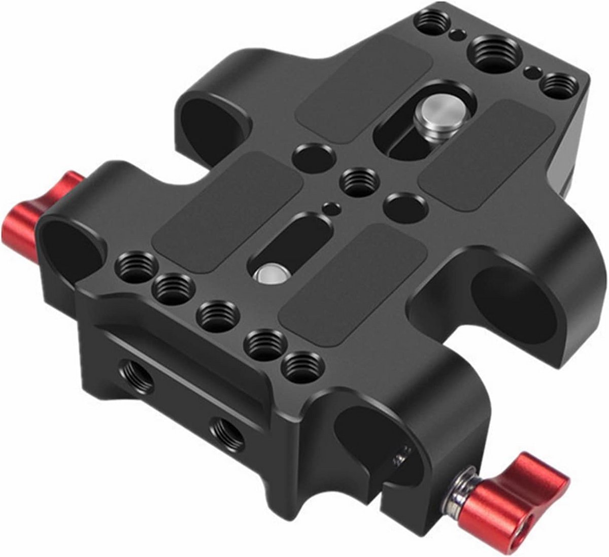 Universele Camera Grondplaat met 15mm Rail Klem voor Statief en Cage Montage