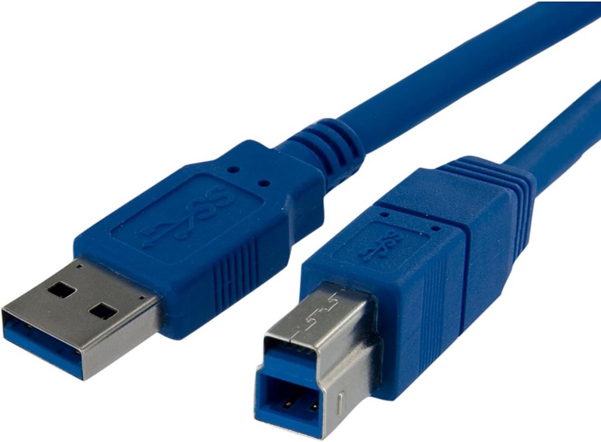 1 Meter USB 3.0 A naar B Printerkabel voor Externe Harde Schijven en Apparaten