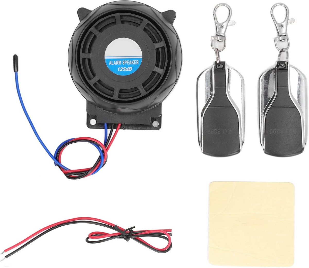 Universeel 12V Motorfiets Alarmering Systeem Waterdicht met 2 Afstandsbedieningen