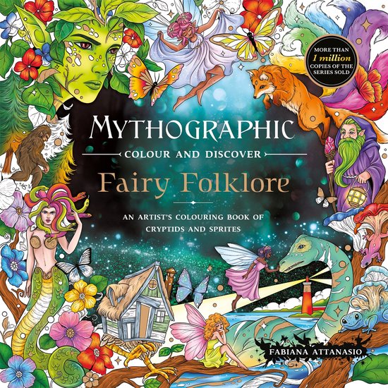 Mythographic Colour and Discover: Fairy Folklore - cover