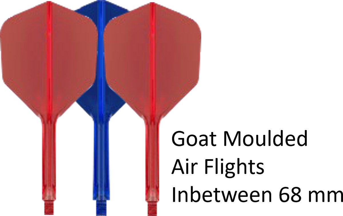 Goat Dartflight AIR Rood Blauw Rood NO6 Inbetween