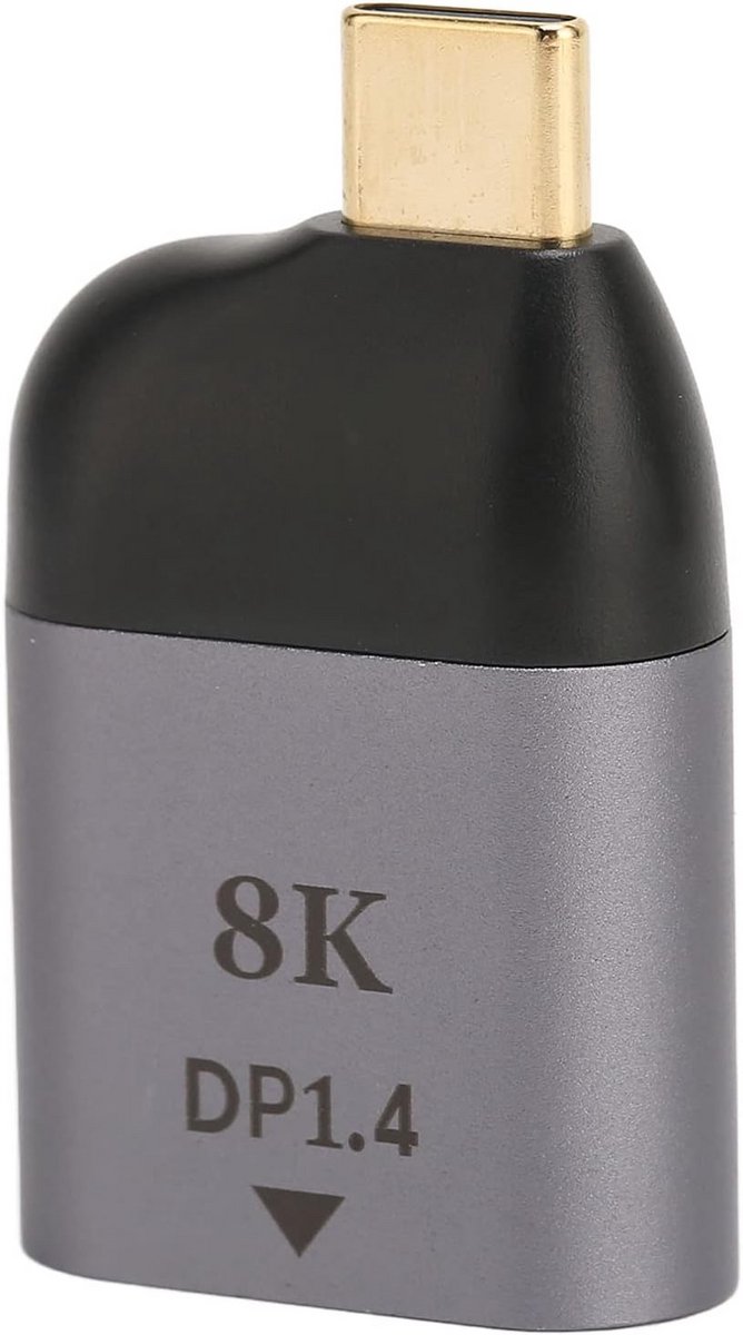 USB-C naar DisplayPort Adapter 8K60Hz voor Monitors en TV's