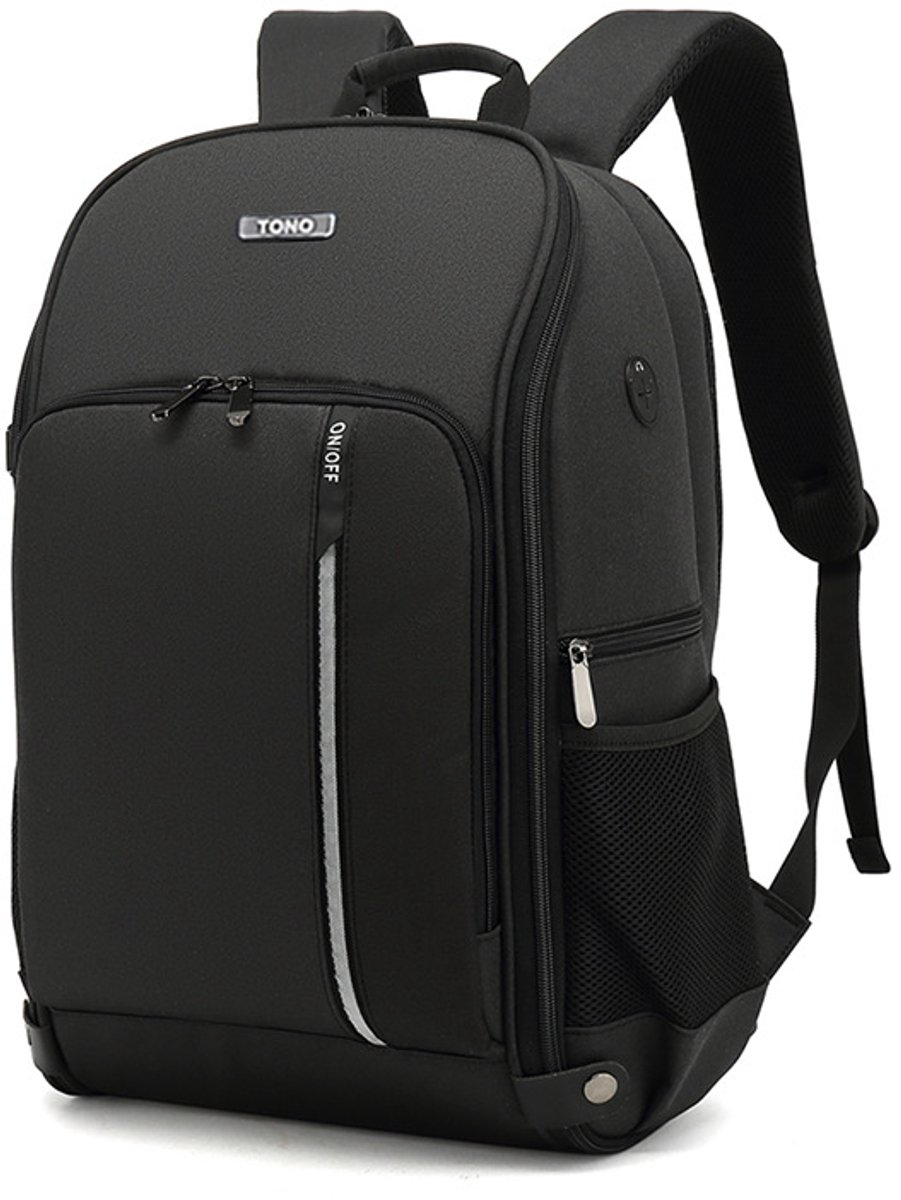 DutchOptics Tono 25L rugtas rugzak cameratas fototas voor Canon Nikon Olympus Fuji Pentax Sony foto camera video zwart